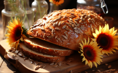 Dinkelbrot mit Sonnenblumenkernen