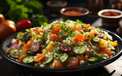 Mediterraner Couscous-Salat