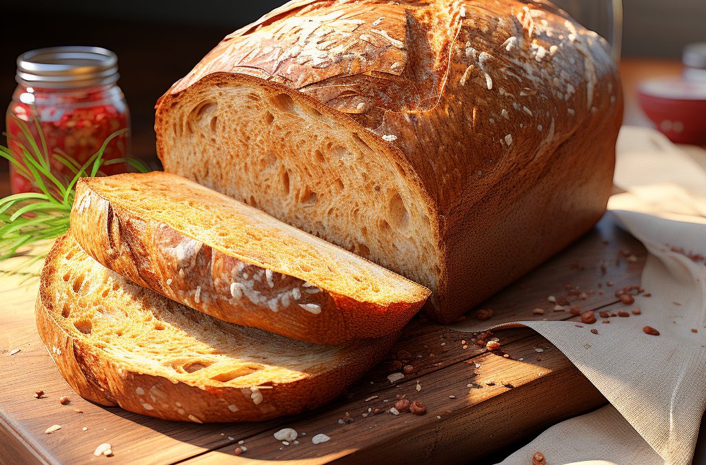 Roggenbrot mit Leinsamen